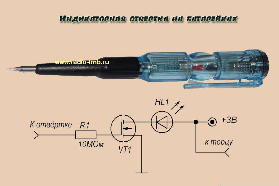 Как пользоваться индикаторной отверткой, виды, принцип работы