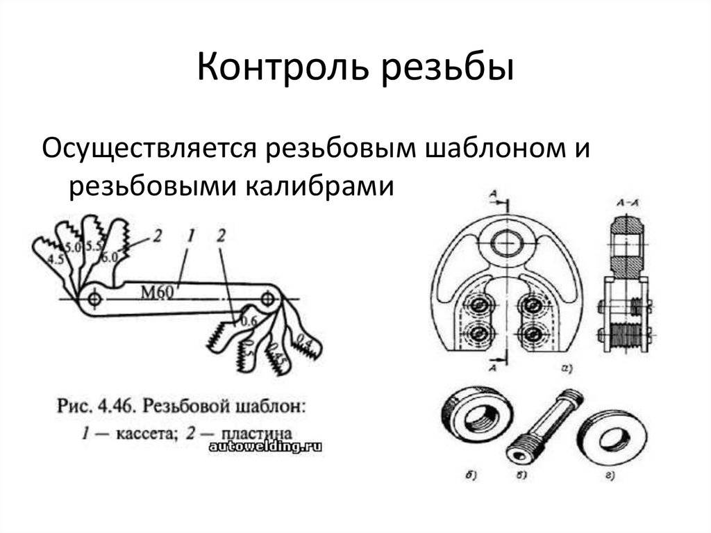 Методы и средства контроля резьбовых соединений.