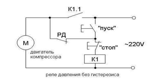 Схема подключения компрессора кондиционера 220в