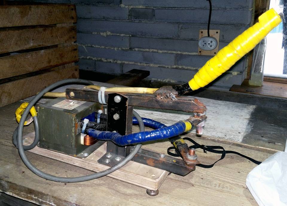 Конструкция и принцип работы клещей для контактной сварки