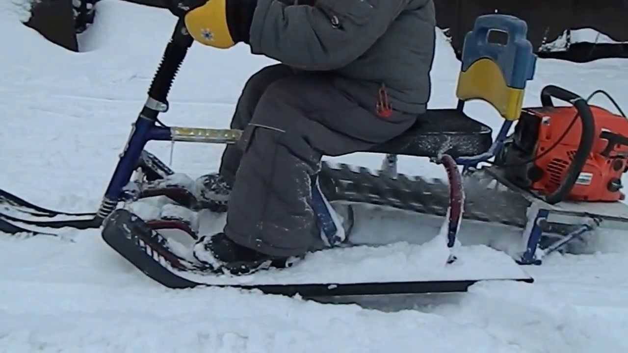 Снегоуборщик из бензопилы своими руками и плюсы машины