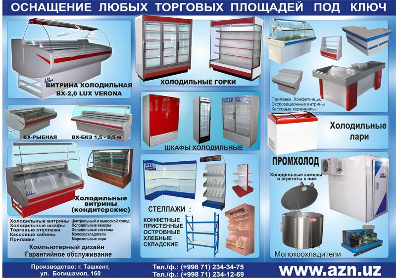 Типы холодильников и систем охлаждения