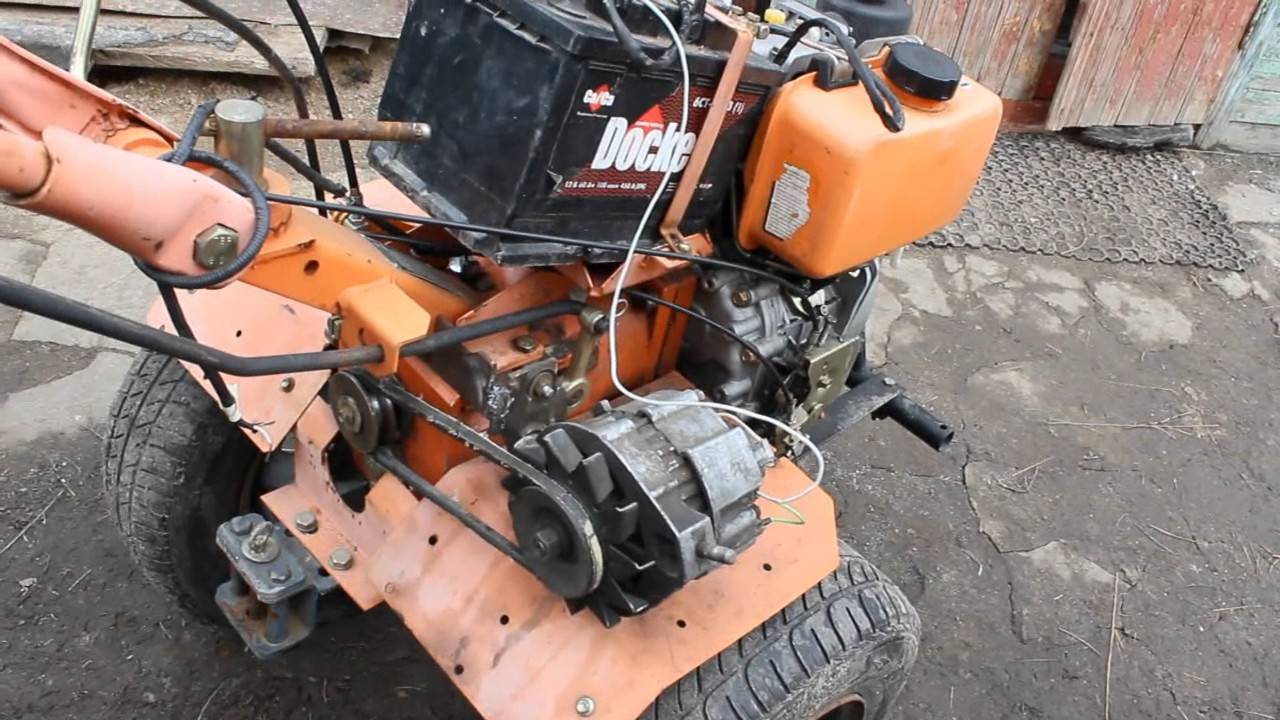 Генератор для мотоблока