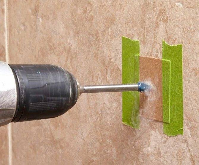 Как можно сверлить кафельную плитку на стене — пошаговая инструкция