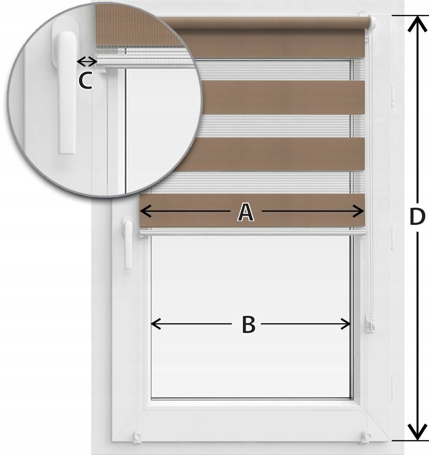 Инструкция по подгонке рулонных штор под размер окна или проема