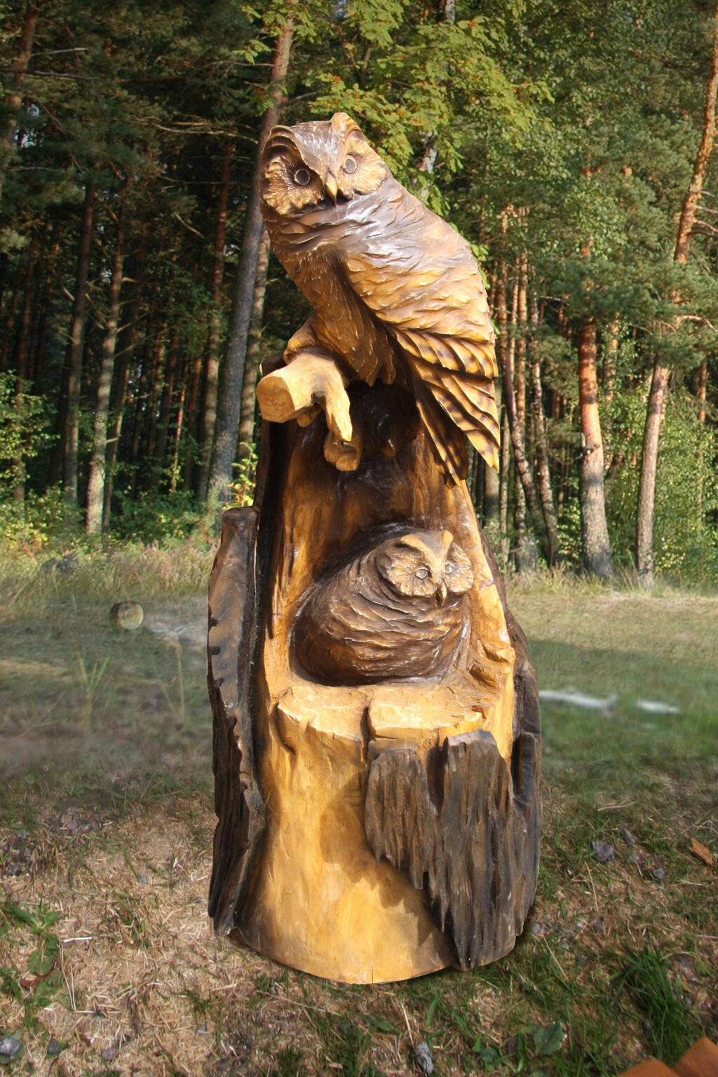 Скульптор с бензопилой. разговор с белорусским мастером резьбы по дереву | увлечения | cвободное время | аиф аргументы и факты в беларуси