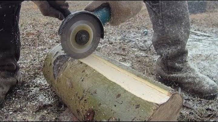 Диск для болгарки по дереву: можно ли болгаркой пилить дерево, какая нужна шлифовальная насадка