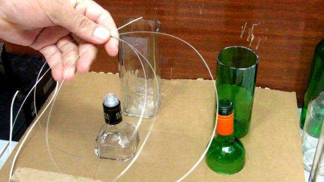 Как без стеклореза разрезать стекло в домашних условиях: бутылку, зеркало, чем можно заменить