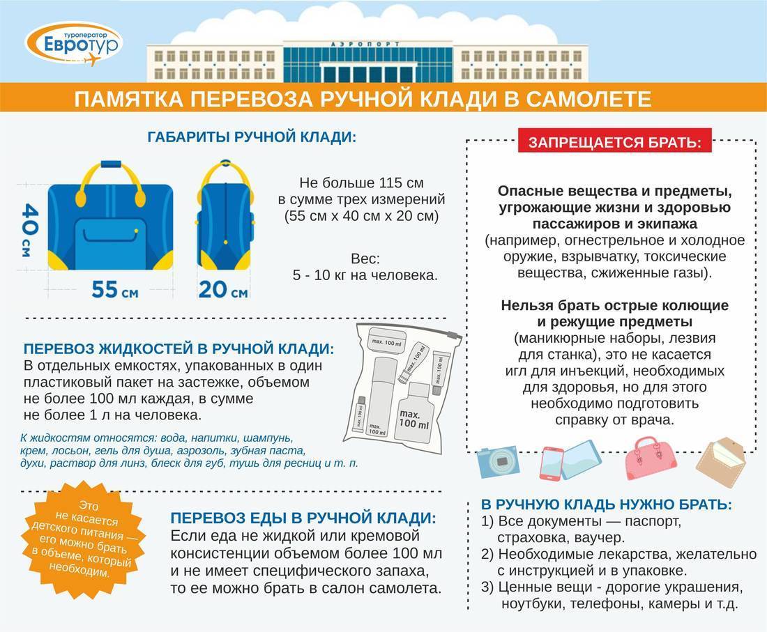 Правила перевозки багажа в самолете – что можно, а что нельзя