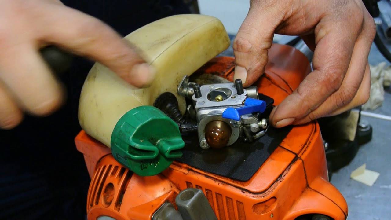 Устройство бензопилы и ремонт инструмента своими руками