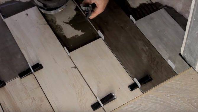 Как сделать стык плитки и ламината своими руками: способы +видео