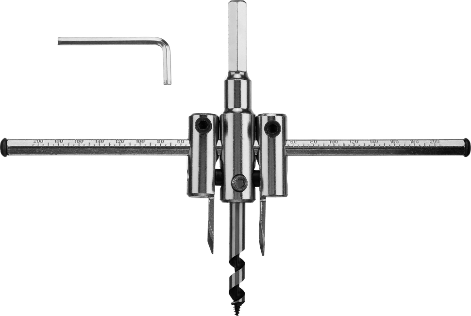 Балеринка по дереву: сверлим отверстие большого диаметра