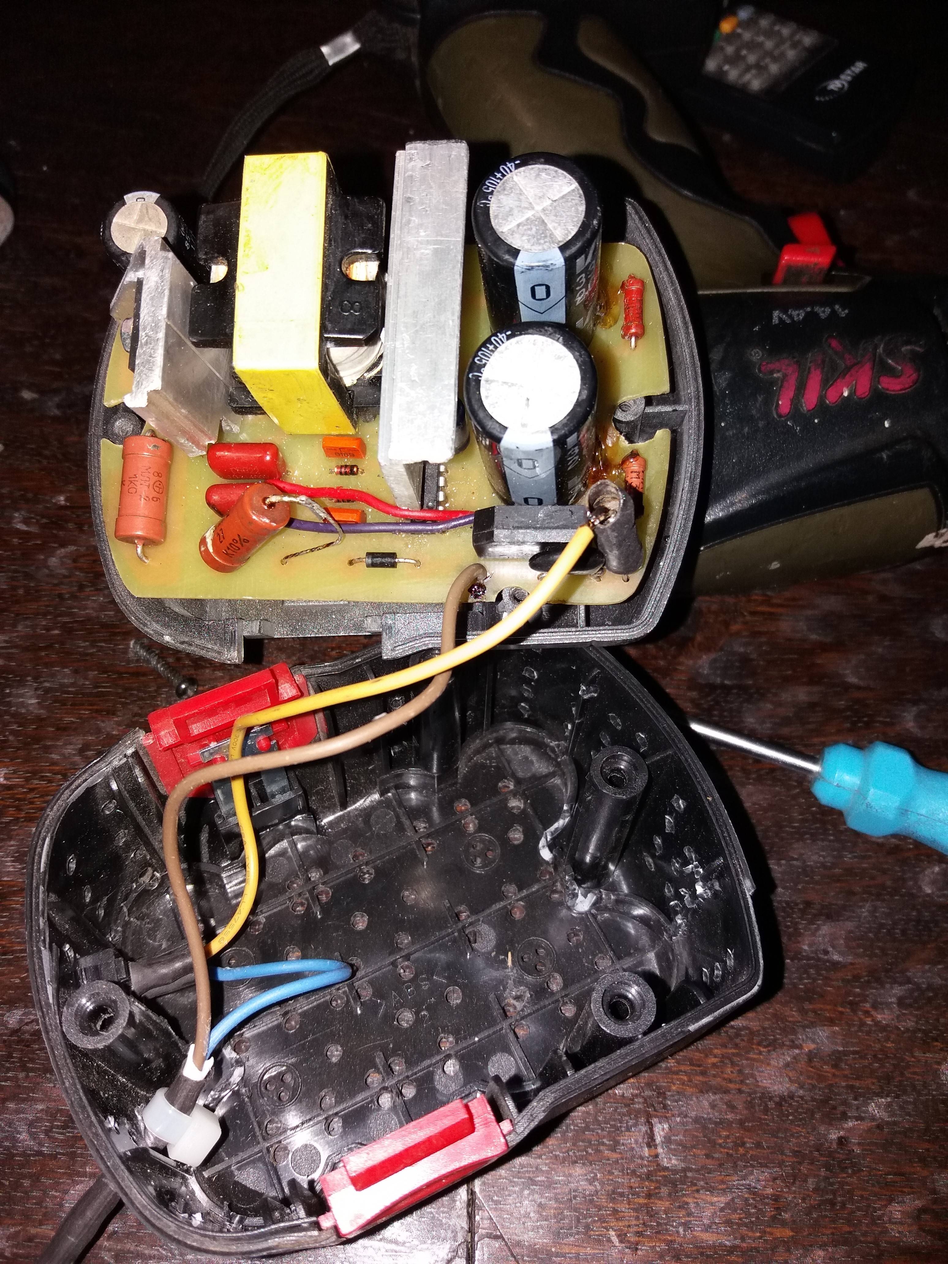 Переделка аккумуляторного шуруповерта для работы от сети
