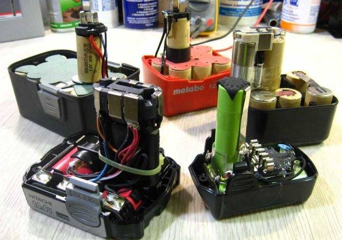 Устройство, конструкция и ремонт ni─cd аккумуляторов для шуруповёрта