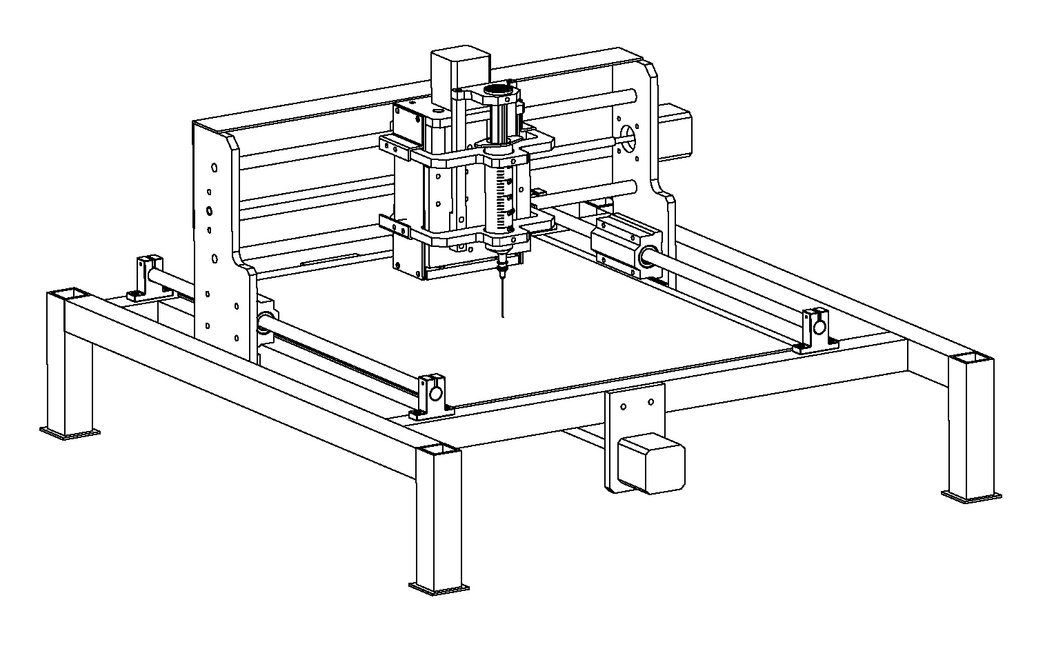 CNC-6090al фрезерный ЧПУ станок