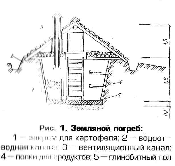 Полузаглубленный погреб своими руками пошаговая инструкция с фото