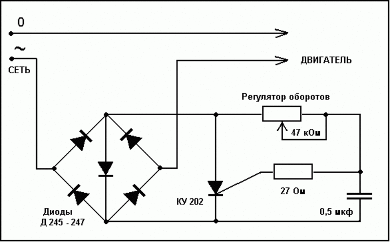 Плавный пуск ушм схема подключения