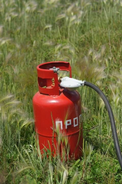 Газовый баллон для дачи: виды, объем, правила эксплуатации