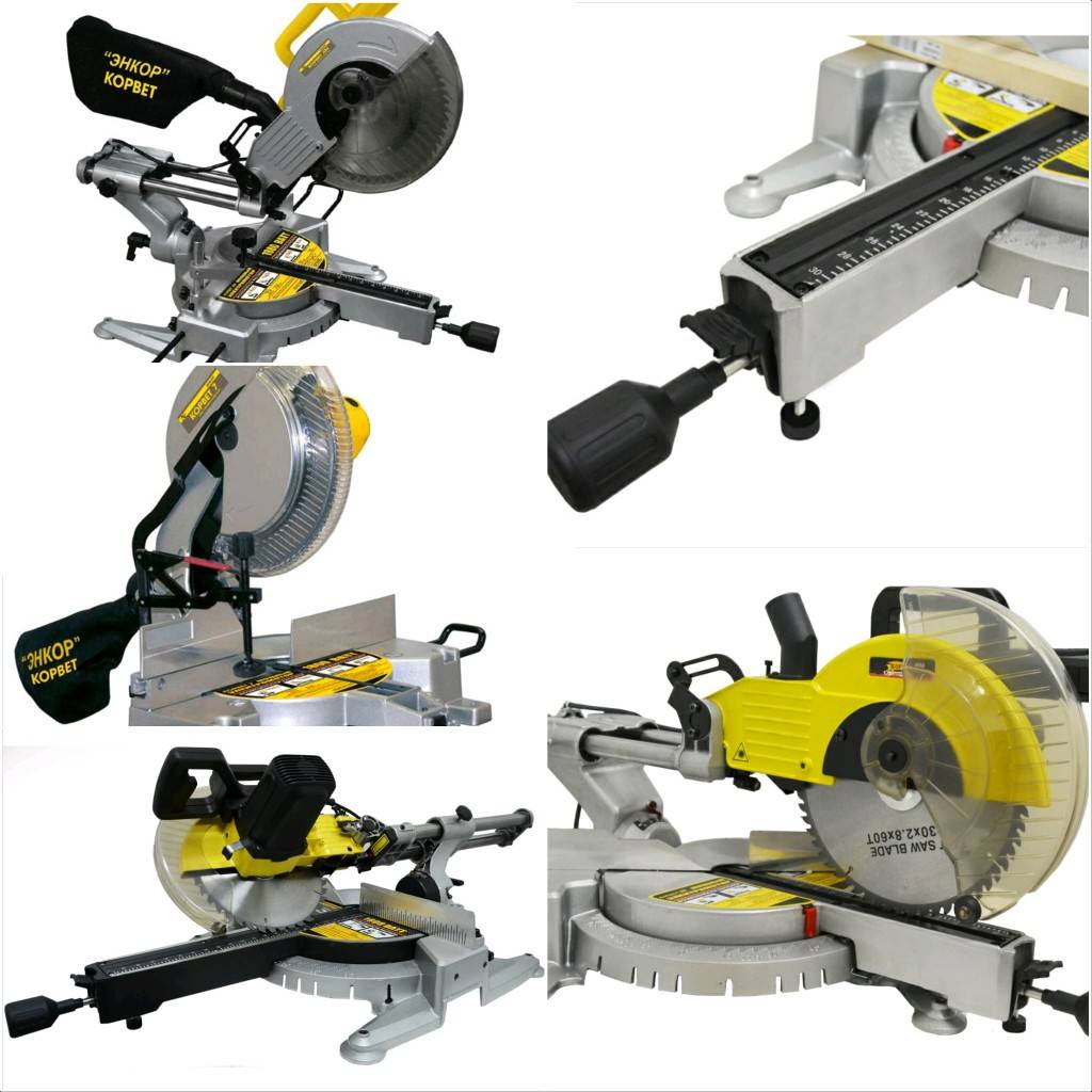 Торцовочная пила энкор корвет 4м - устройство и характеристики