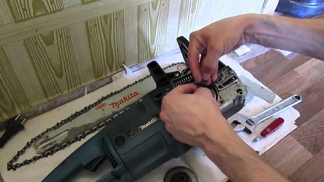 Как выполнить ремонт электропилы своими руками?