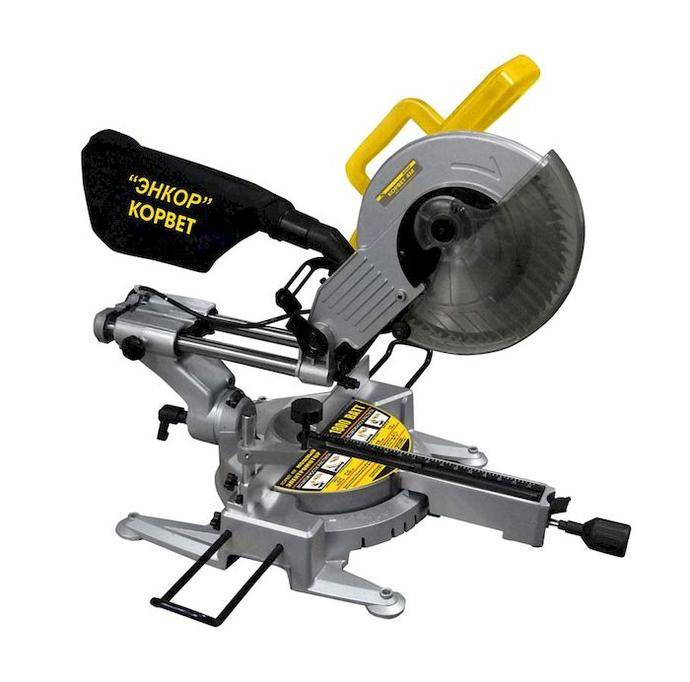 Торцовочная пила энкор корвет 4м