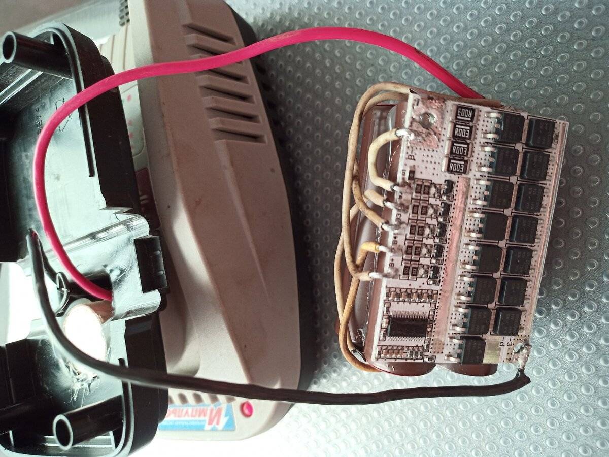 Переделка шуруповерта на литиевые аккумуляторы 12в