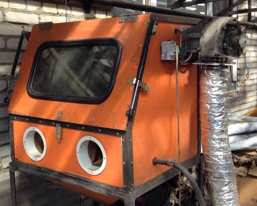 Как сделать пескоструйный аппарат своими руками