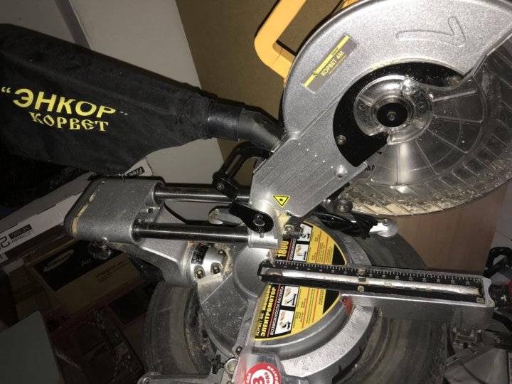 Торцовочная пила энкор корвет 4м