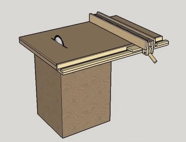 Сделать стол для циркулярной пилы своими руками чертежи