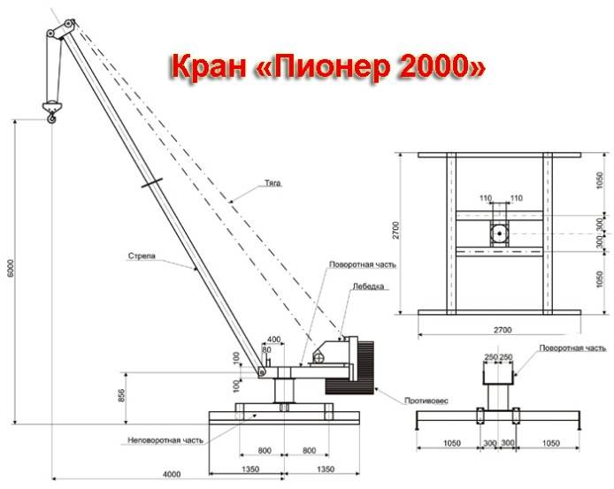 Технологическая карта на кран пионер