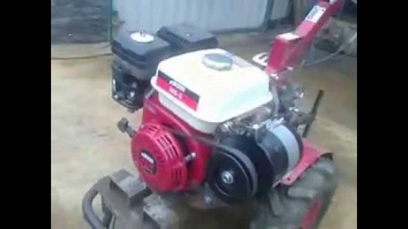 Генератор на мотоблок: схема подключения, установка