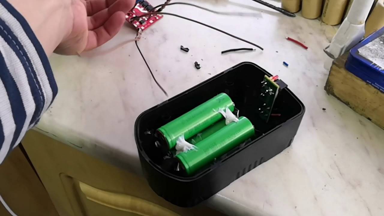 Переделка аккумулятора шуруповерта на литий-ионный: пошаговая инструкция