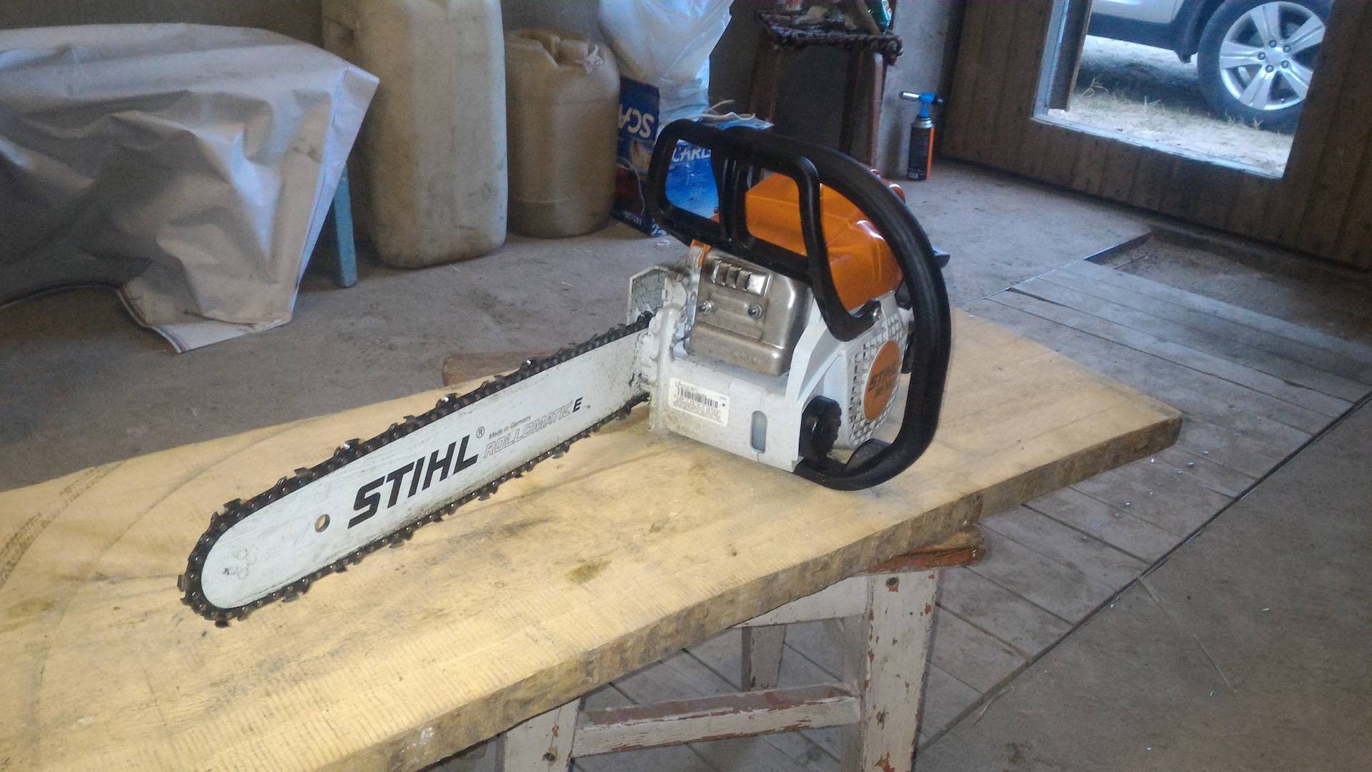 Делаем доски и балки сами. stihl ms 660 + alaskan mk iii