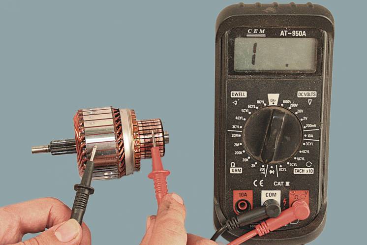 Как проверить статор на межвитковое замыкание с помощью мультиметра, как применять тестер роторов