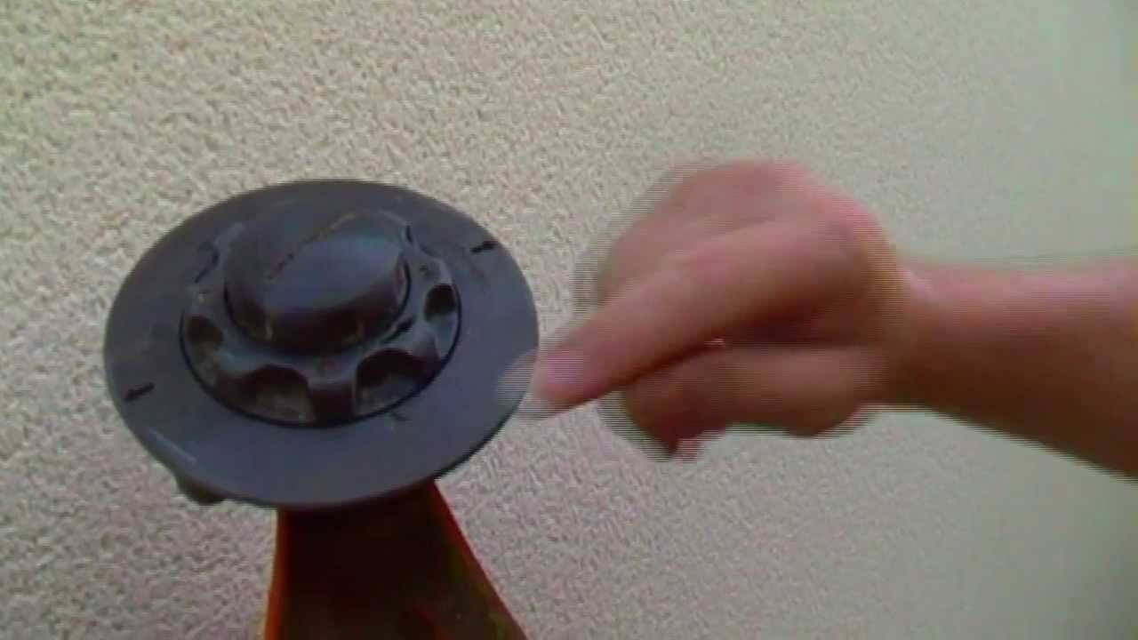 Как установить катушку на триммер - спецтехника