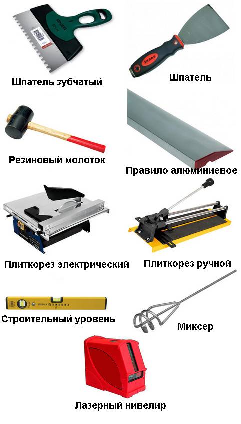 Выполнение плиточных работ: какие материалы, инструменты нужны для укладки плитки, технология процесса