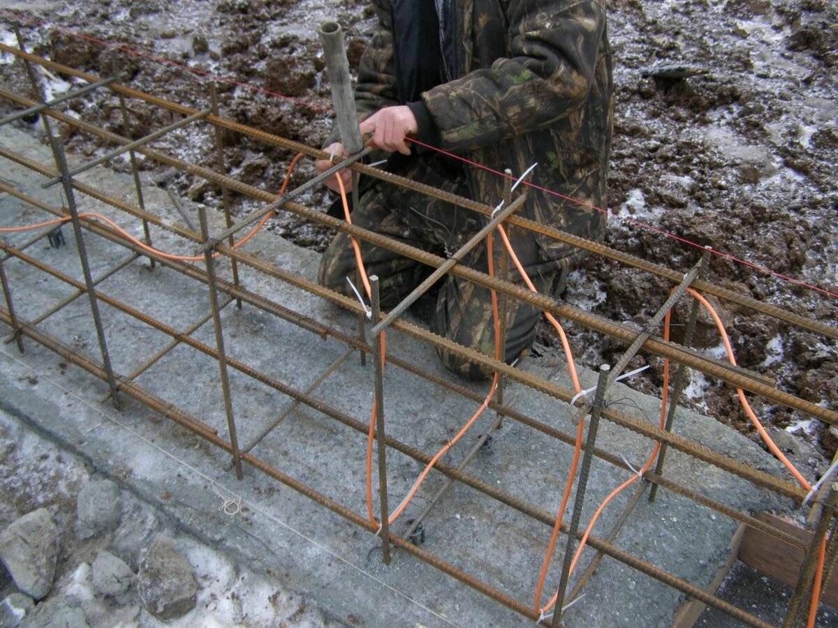 Прогрев бетона в зимнее время технологическая карта