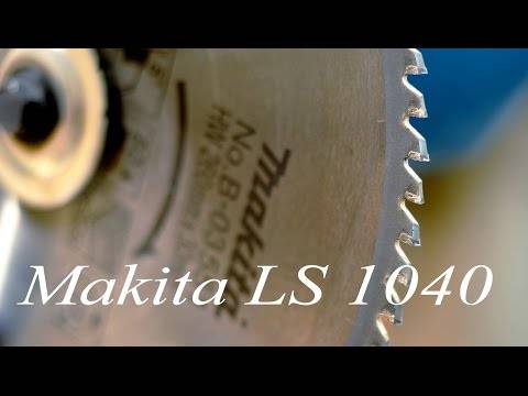 Ремонт торцовочной пилы makita ls1040 (проточка якоря)