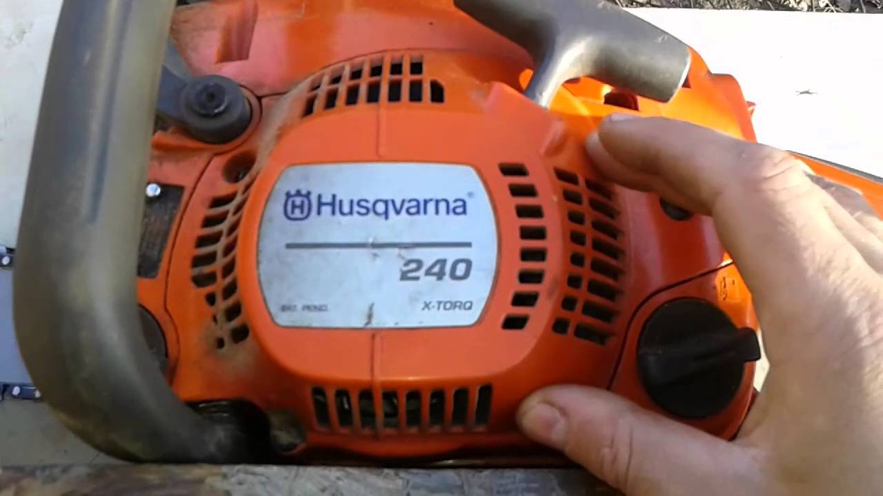 Бензопилы husqvarna 240 — устройство, неисправности