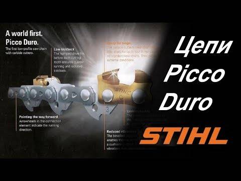 Победитовая цепь для бензопилы picco duro от stihl | проинструмент