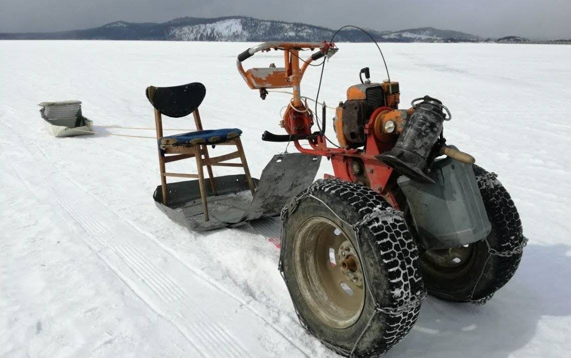 Как из бензопилы сделать снегоход – выбор двигателя, подготовка и пошаговая сборка