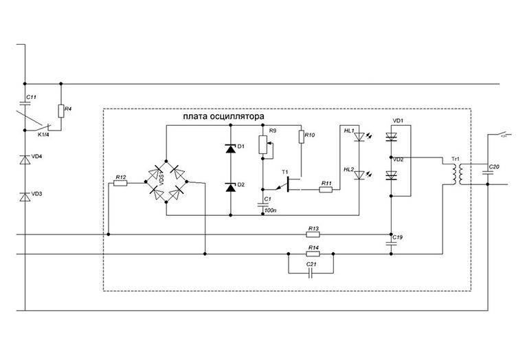 Осциллятор своими руками схема - 89 фото