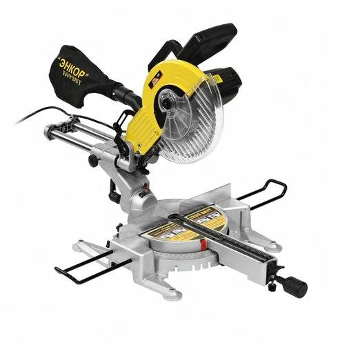 Торцовочная пила энкор корвет 4м - устройство и характеристики