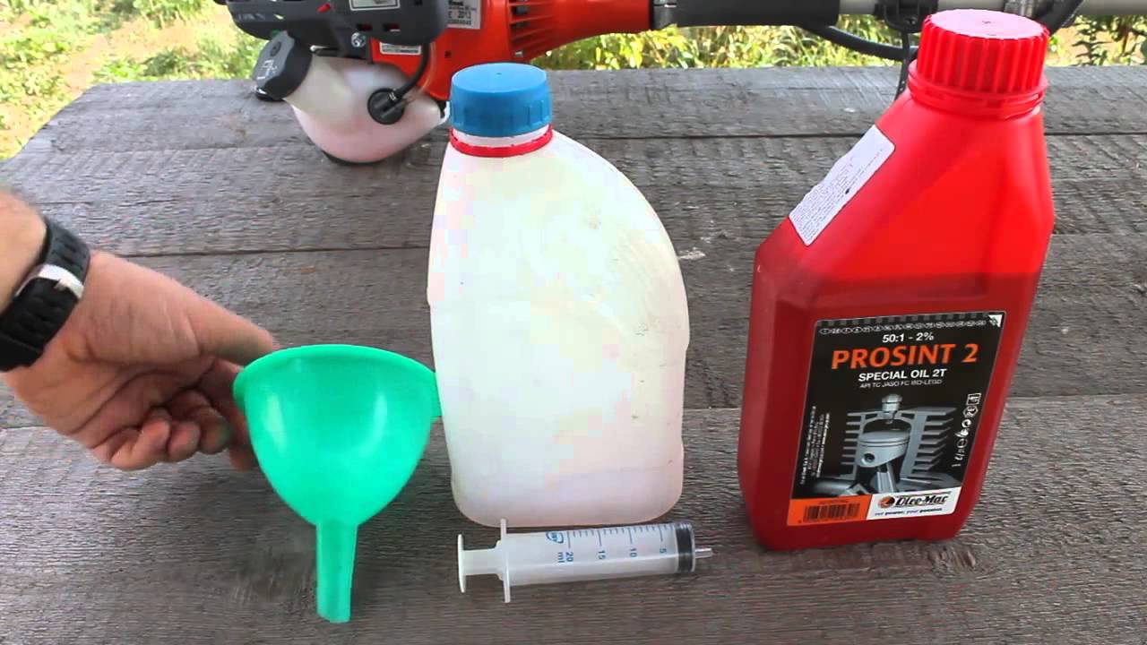 Как разбавить бензин с маслом для бензопилы : пропорции, тип масла