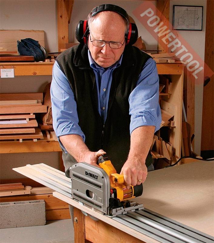 Обзор погружных пил с направляющей шиной