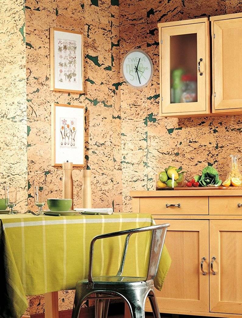 Чем отделать стены на кухне — оптимальные варианты