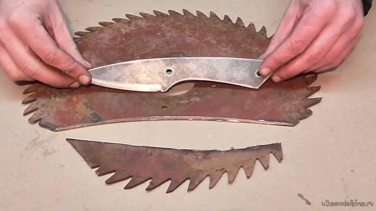 Как сделать нож своими руками // пошаговое руководство