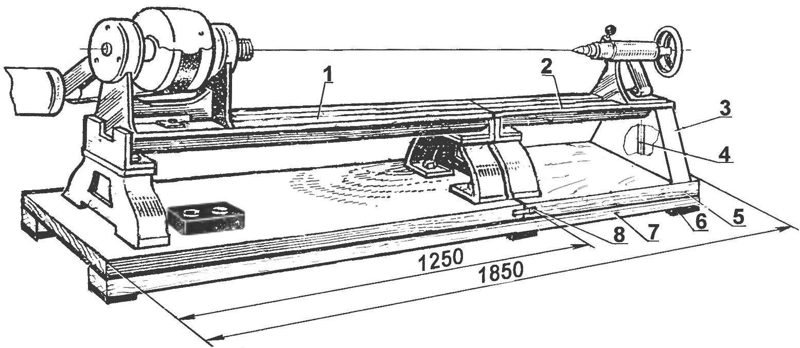 Стд 120 м токарный станок по дереву схема