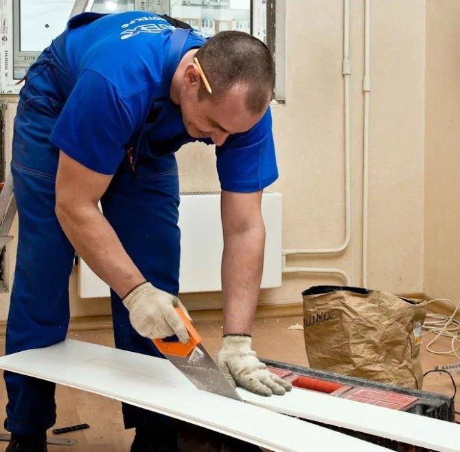 Как демонтировать пластиковый подоконник