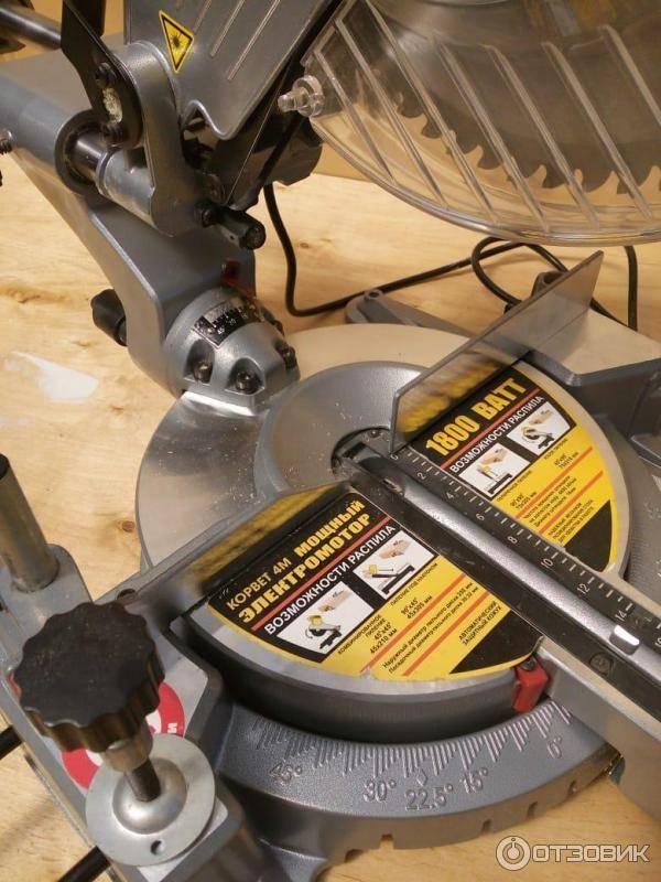 Торцовочная пила энкор корвет 4м - устройство и характеристики